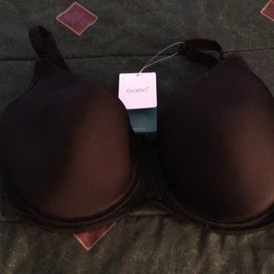 Gratlin NWT maternity bra size 36H black